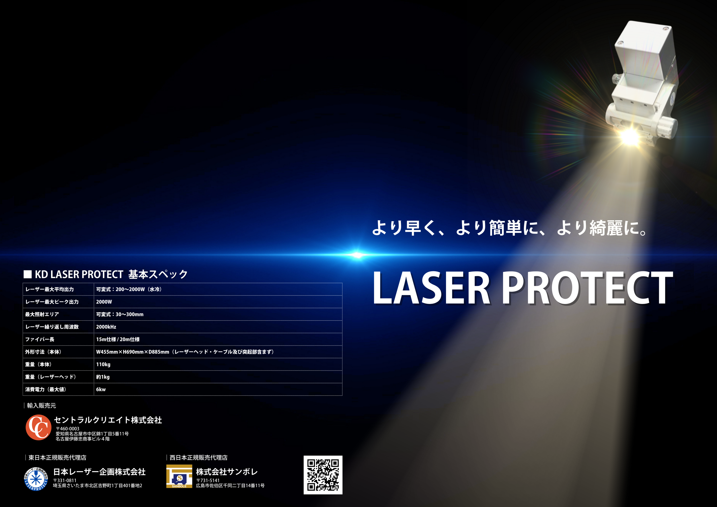 LASER PROTECT®︎ パンフレット